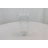 Perry And Grey Glass Ribbed Candle Holder With Elevated Base-100176723