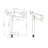 Extension Pot Filler - Brass, Double Handle Control, Produce Smooth Flow, Drip Generate Flow