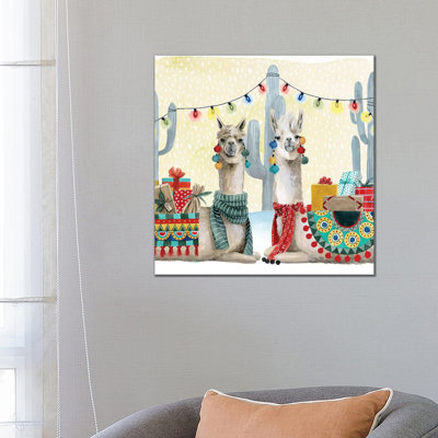 Boho Christmas Collection A by Grace Popp - Wrapped Canvas Print