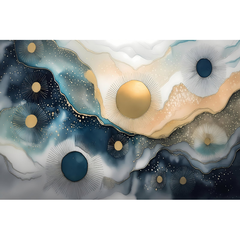 Vagues de lumière et d'ombre, H 20 po x l 30 po