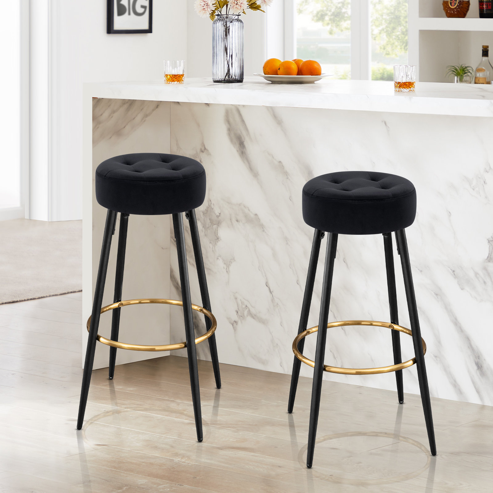 Minimal best sale counter stools