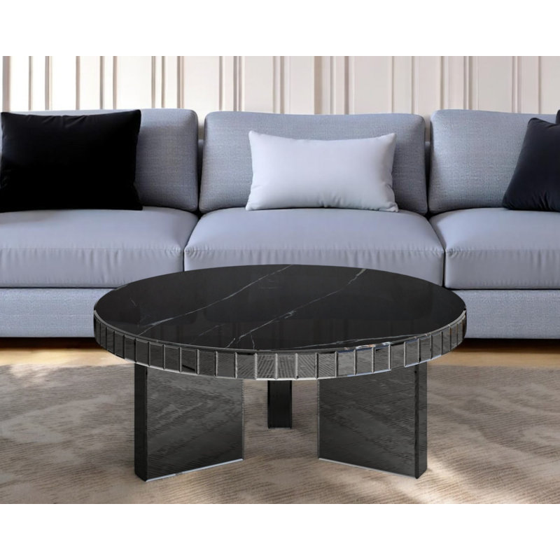 Table basse ronde 35 po