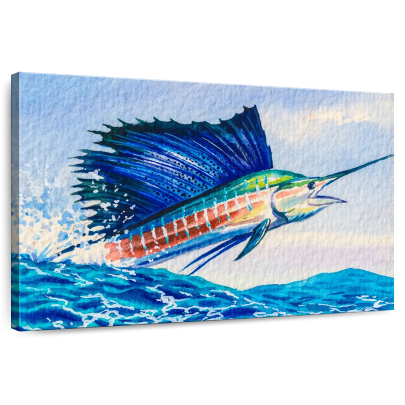 Brampt Sailfish, 32" H x 48" W