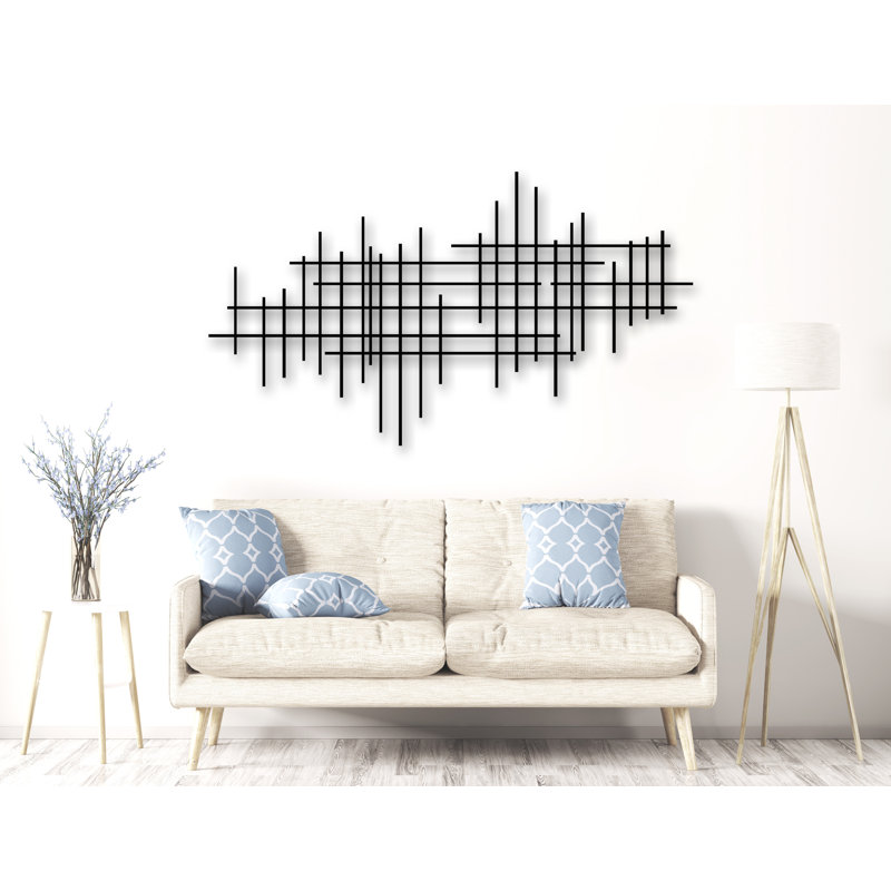 Linear II Handmade Metal Wall Decor
