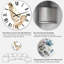 Portrait d'une effraie des clochers III - Horloge murale traditionnelle-890330961