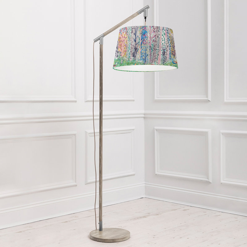 164cm Brown Floor Lamp