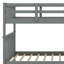 Kids Full Over Full Bunk Bed with Trundle-114851736