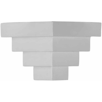 Endurathane Outside Corner Moulding (matches moulding MLD04X04X06ER), 4 1/4"P x 4 1/4"H, Factory Primed