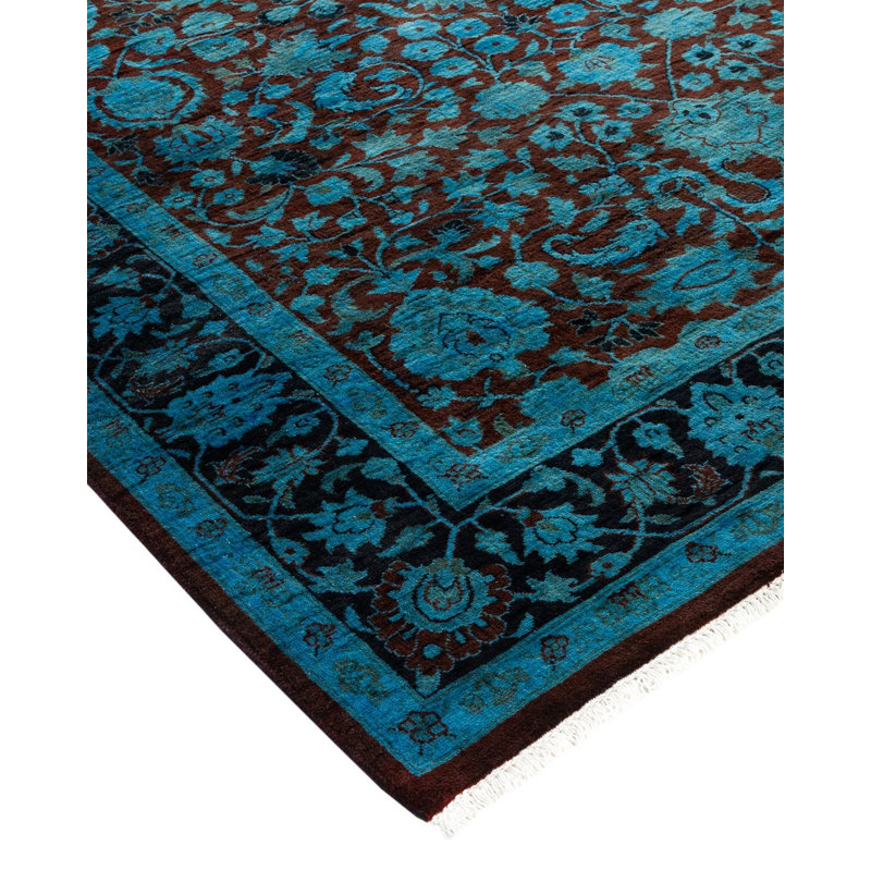 Fine Vibrance One-of-a-Kind 4' 2" X 6' 1" Hand Knotted Area Rug