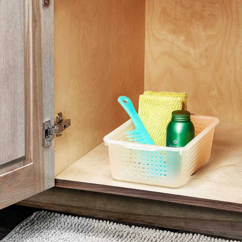 Panier moyen classique, Givré, H 4 po x l 12,1 po x P 8,1 po