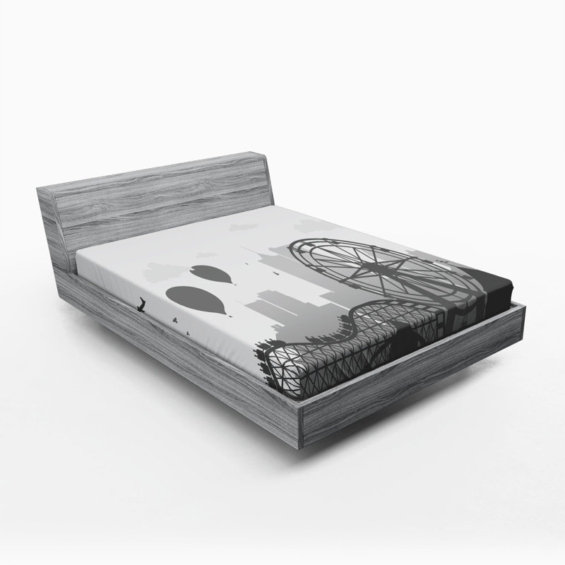 Microfiber Fitted Sheet, Queen Fitted Sheet