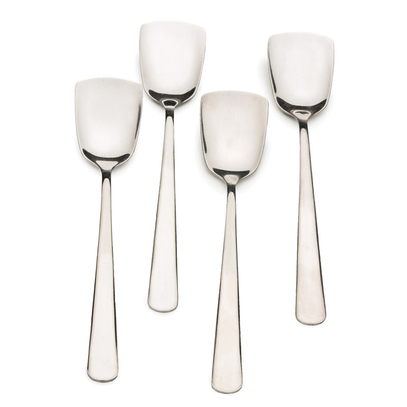 Ensemble de 4 cuillères à crème glacée