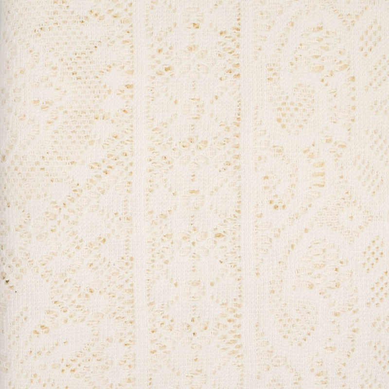 Bansal Damask Swag Window Valance, Cream