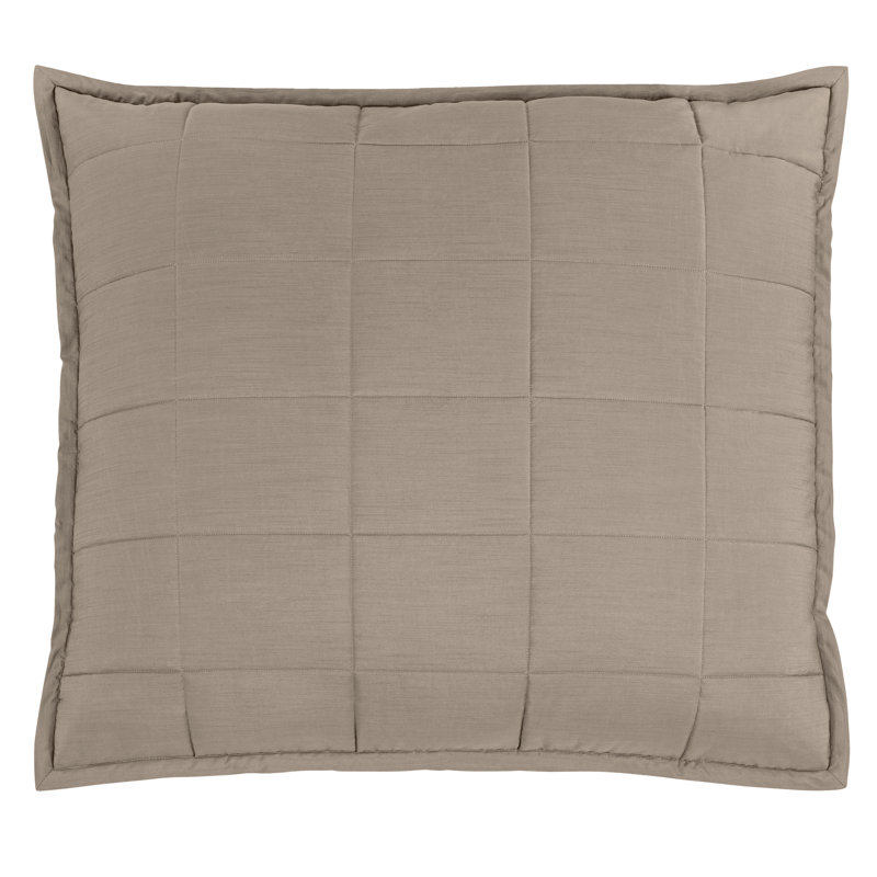 Coussin Slenc Tencel, Café au lait