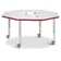 Berries® Laminate Adjustable Octagon 4 Students Activity Table