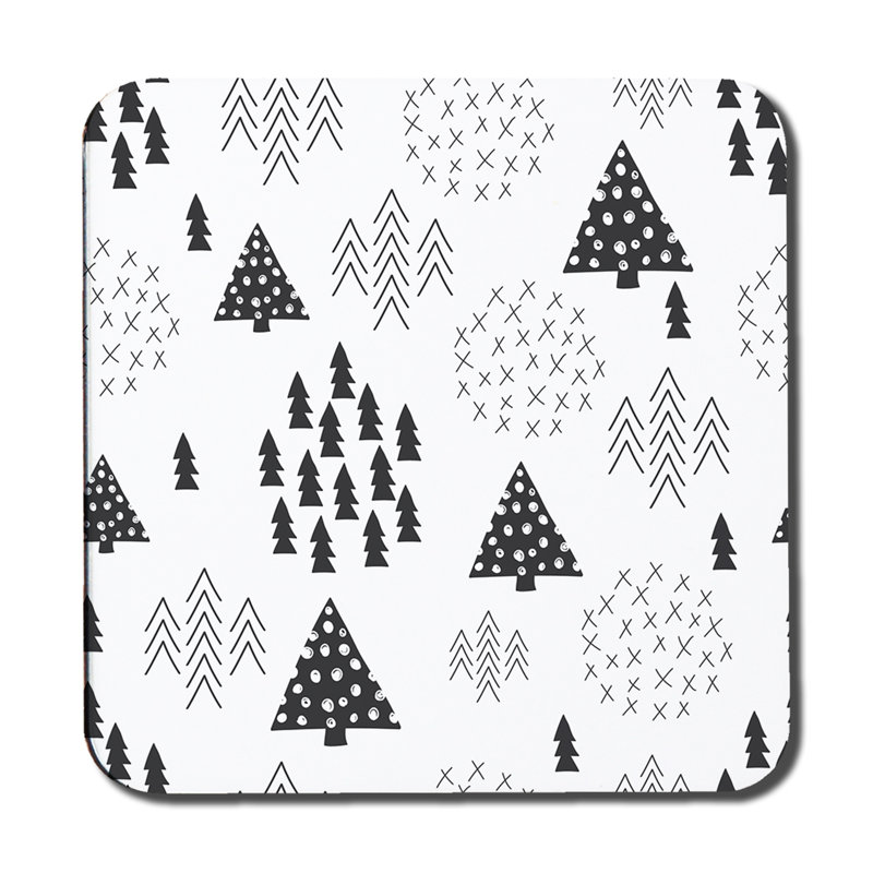 Square 6 Piece Coaster Set