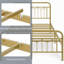 Structure de lit plateforme en métal avec tête de lit et pied de lit Dravin-1025747727-1013541971