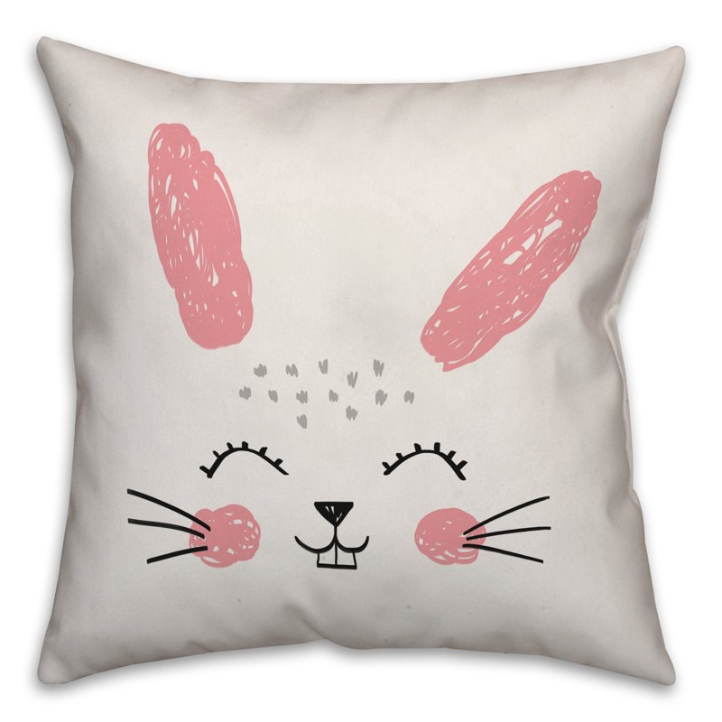 Reversible Throw Pillow, 16" x 16"