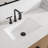Aberdeen 84 in. Oak Double Sink Bath Vanity with Carrara Quartz Top and Undermount Porcelain Sinks-101787646-137316251