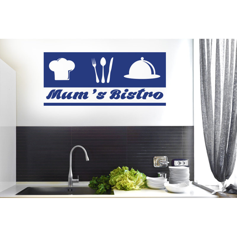 Wall Decal, Medium, Dark Blue