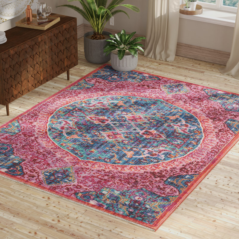 Tapis performance oriental Smead, Carré 6 pi