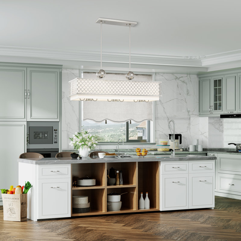 Mance 9 - Light Pendant, Brushed Nickel