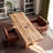 Solid wood desk, rectangular home office desk-1431092238