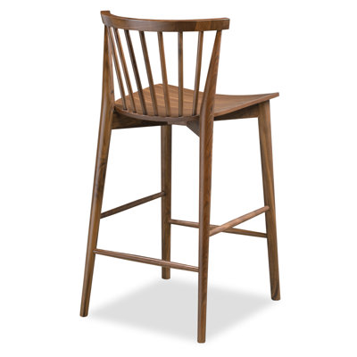 Tybee 25'' Solid Wood Counter Stool