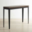 Console Omaha, bois massif et métal 47,5 po