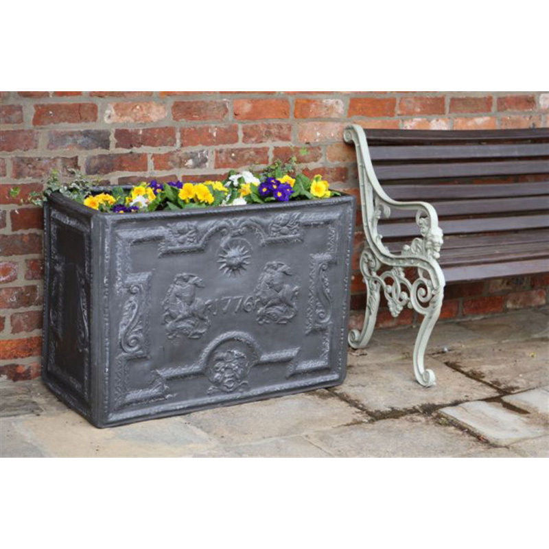 George & Dragon Handmade Planter Or Water Storage Tank, Faux Lead