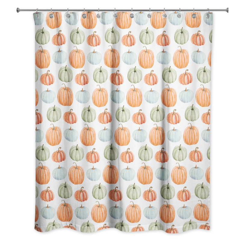 Rideau de douche citrouille simple Tennessee