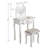 Philpot Vanity with Mirror and Seat
