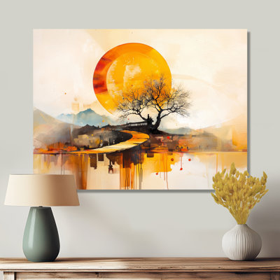 Mystic Path Of Japanese Landscape III - paysages, impression sur métal, paysage japonais