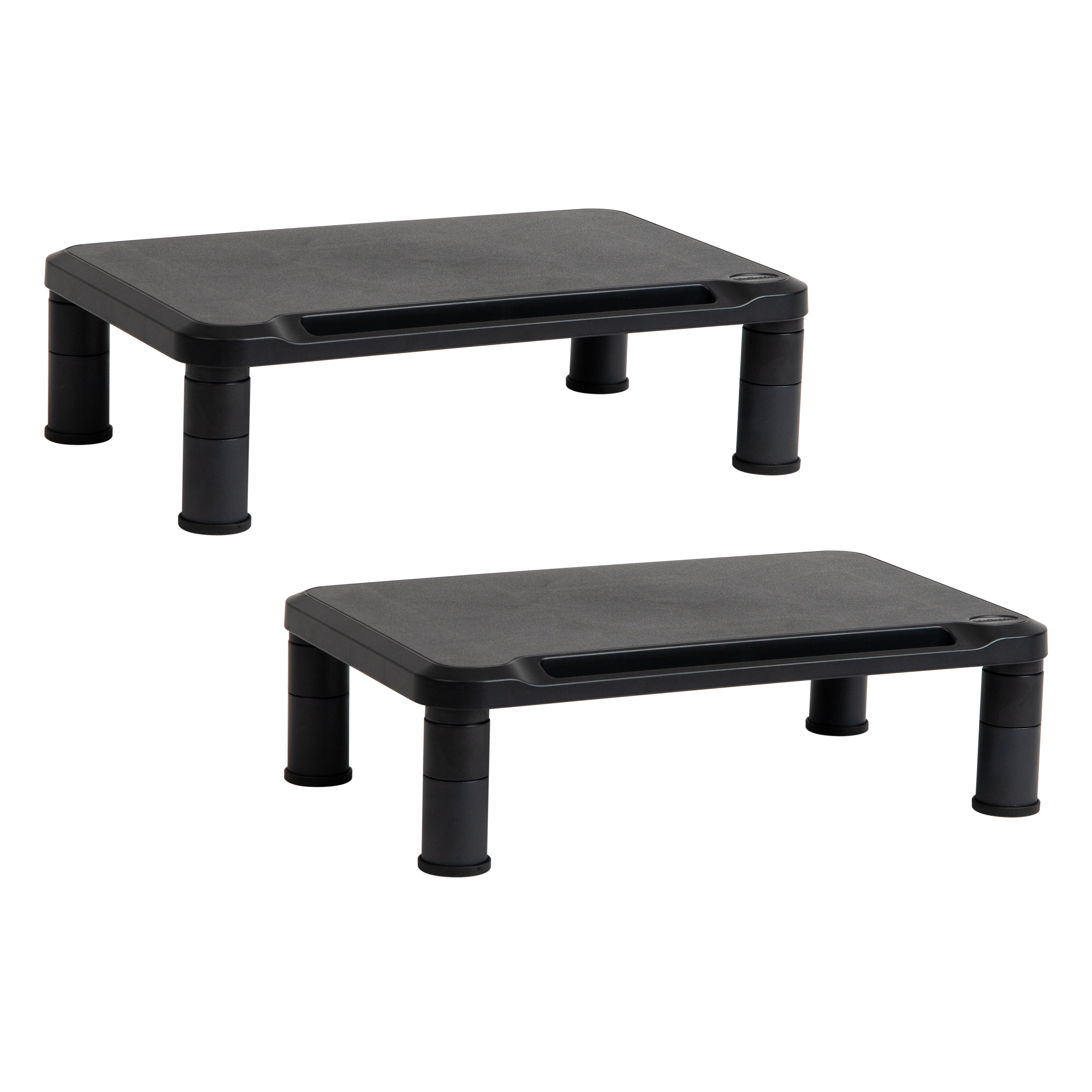 Inbox Zero Monitor Stand, Height Adjustable, Laptop, Computer, Riser ...