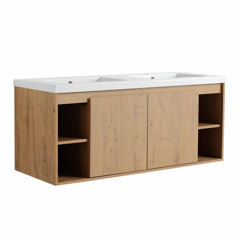 Kachet 47.6'' Double Bathroom Vanity with Top