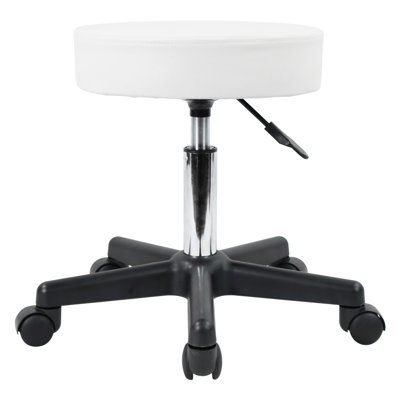 Adjustable Height Ergonomic Stool with Removable Casters/Wheels