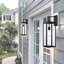 Schlesinger Matte Black Outdoor Wall Lantern-516119888