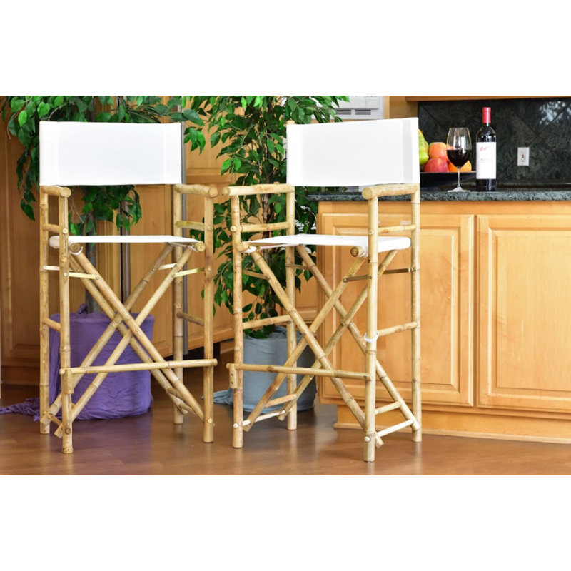 Tabouret de bar 32 po Hollingsworth, Blanc