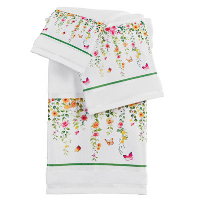 Ensemble de serviettes 3 pièces Colorful Rose