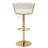 Velvet Swivel Bar Stool Set Of 2, Adjustable Counter Height Armless Barstools, Kitchen Island Chairs, Upholstered Bar Chairs-880169740