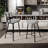 Height Bar Stools Set, Upholstered Counter Height Bar Chair with Round Seat, Modern Barstools with Back and Metal Footrest for Kitchen, Bistro, Pub, Dining Room Island-848336695