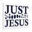 Just Jesus - Wrapped Canvas Print-78622784