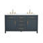 Meuble-lavabo double 60 po Wenniah-82278135