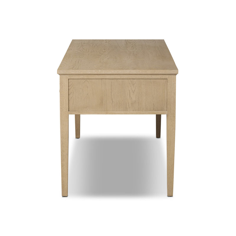 Executive Desk, Light Weathered Oak