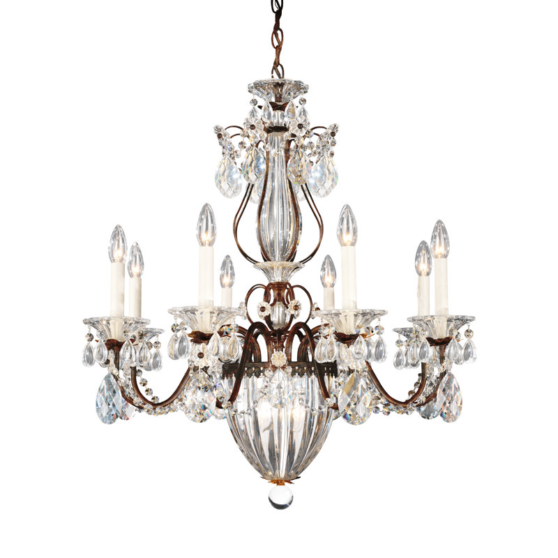 Bagatelle 11 - Light Chandelier, Heritage, Heirloom Bronze