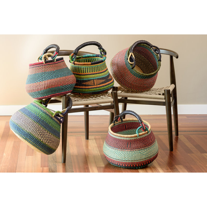  Ghana Handwoven Asampanah Basket