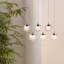 Luminaire suspendu sphère 6 lumières DEL Heatherly-310413728