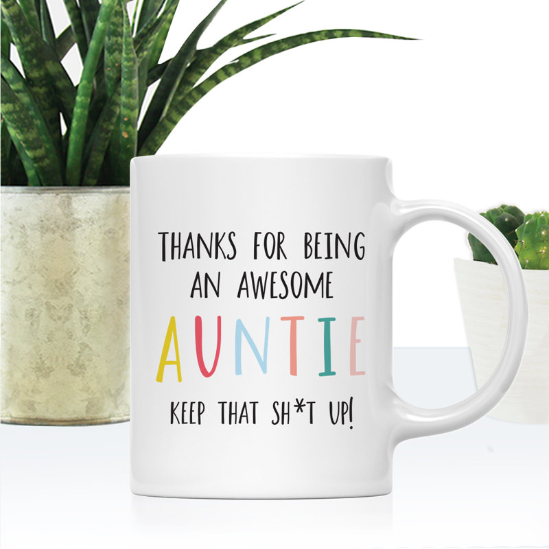 Tasse à café amusante, Auntie