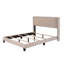 Lit plateforme tapissier en velours-1528690575