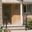 Iron Handrail Stair Railing Fits 2 Steps